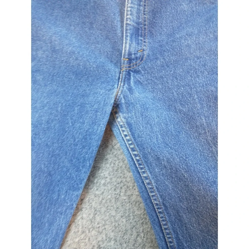 Levis 517 Orange Tab Mens 42x29 Medium Wash Blue Bootcut Jeans Vintage Made USA